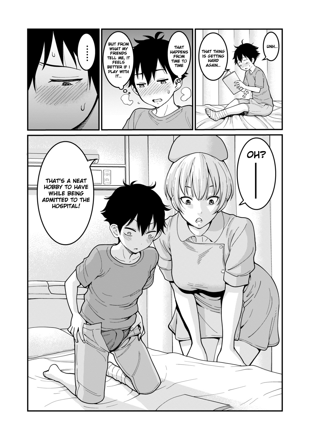 Hentai Manga Comic-Oneeshota Ward 24 Hour Care-Chapter 1-5-14